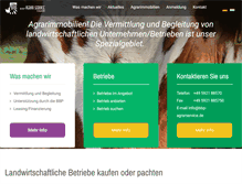 Tablet Screenshot of bbp-agrarservice.de